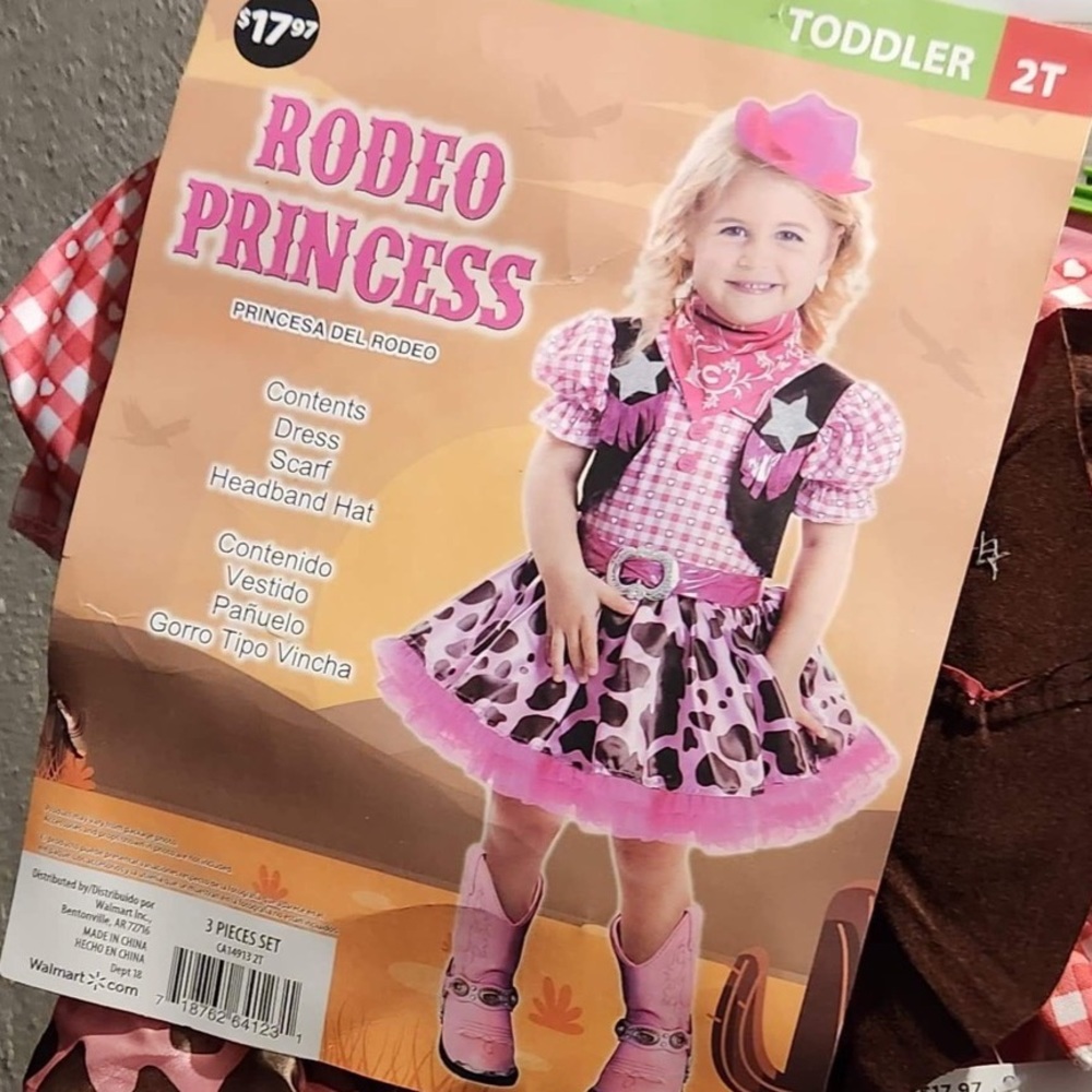 NWT Rodeo Princess costume